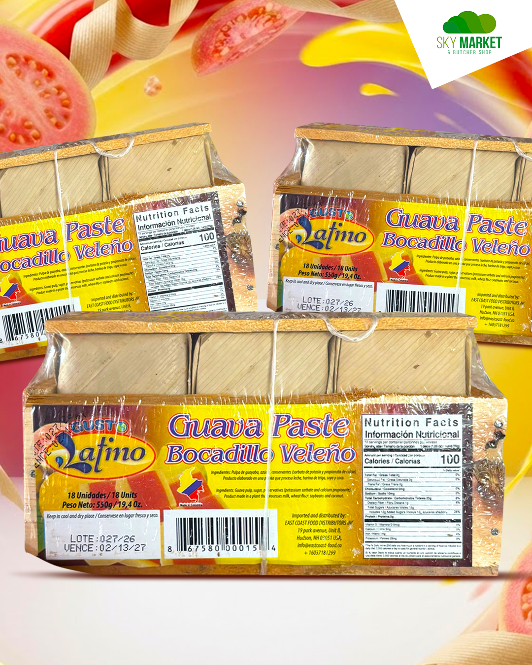 Guava Paste Bocadillo Veleño