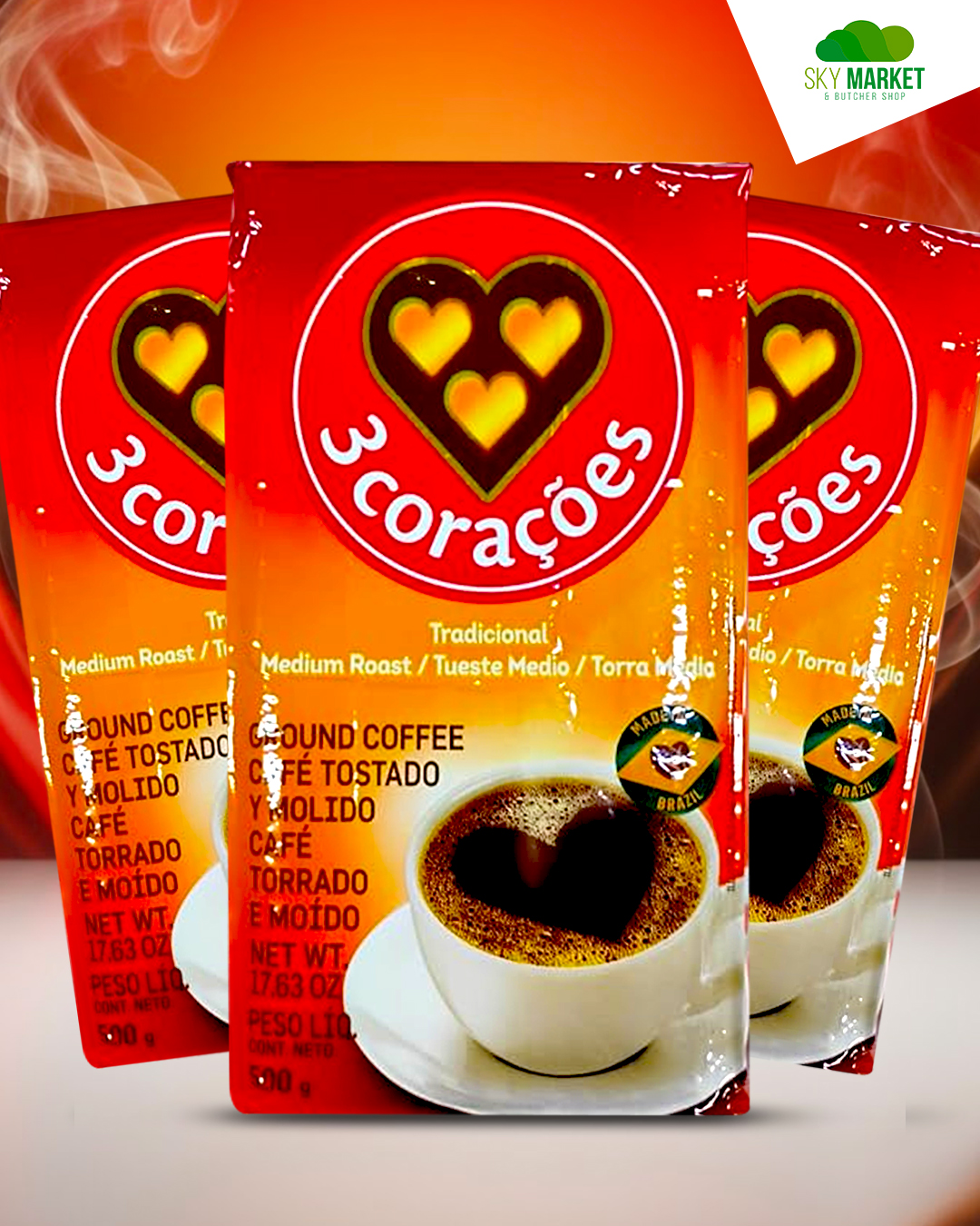 Café 3 Corações