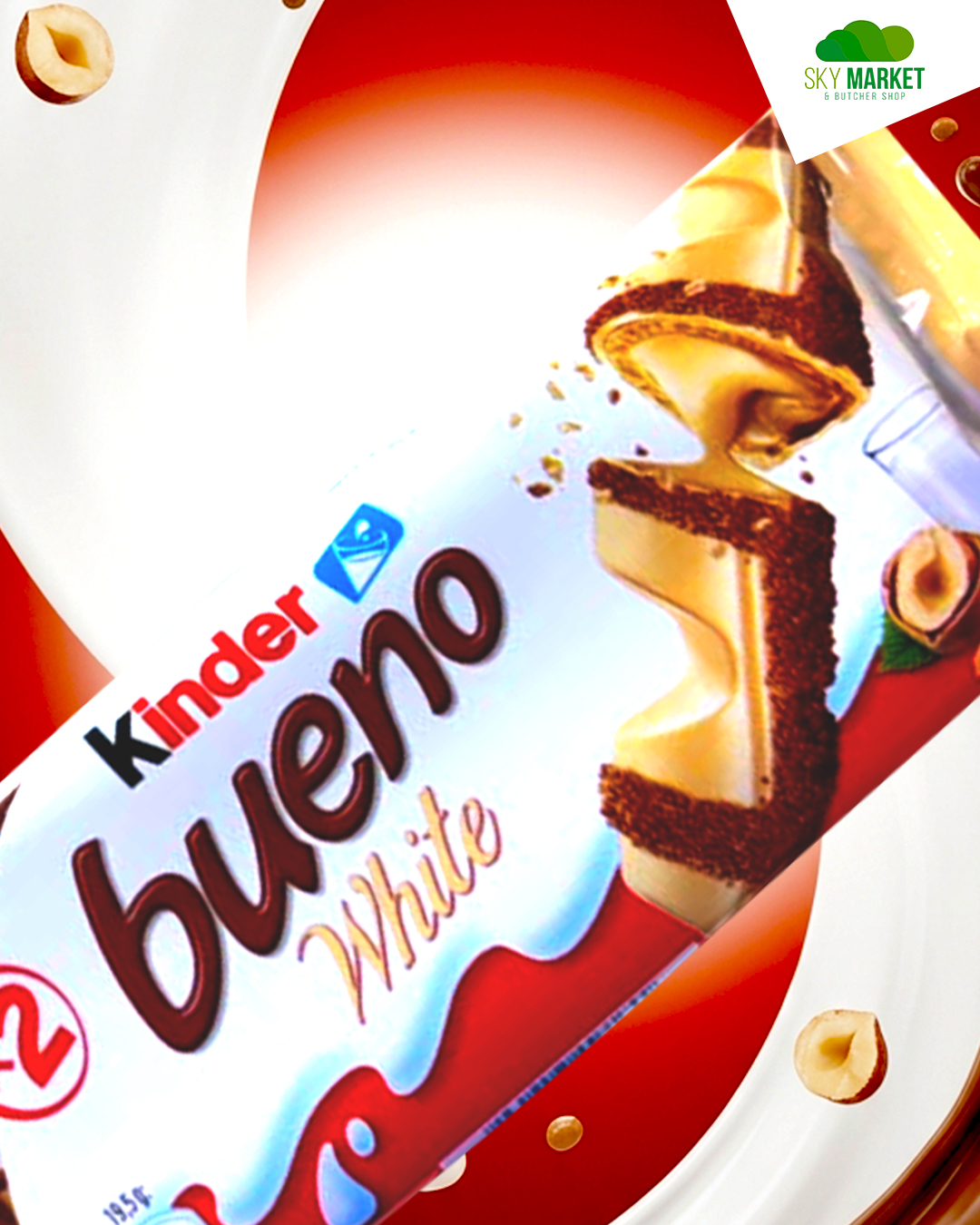 Kinder Bueno White